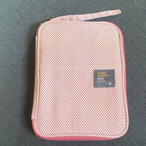 Pink and White Better Together Daily stylish and functional Wallet/Pouch.  EUC
